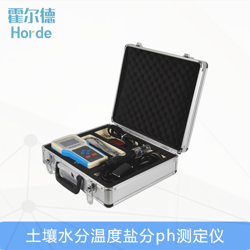 要了解土壤墑情狀況，用土壤水分溫度鹽分PH測定儀